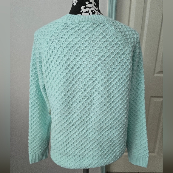 St John's Bay Mint green Sweater Size PS - Picture 6 of 14